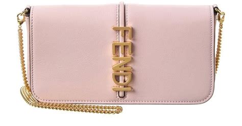 fendi wallet on chain pink